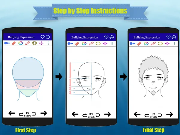 How to Draw Anime Faces | Indus Appstore | Screenshot