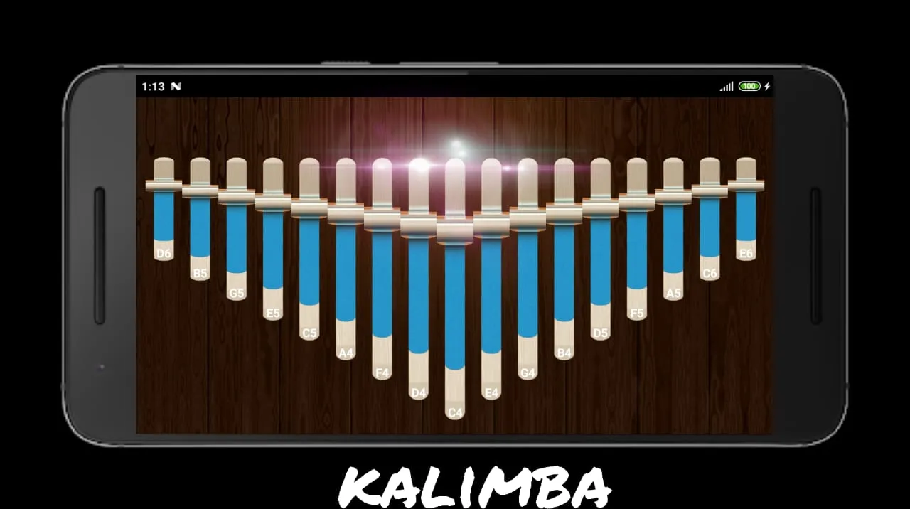 Kalimba Instrument | Indus Appstore | Screenshot