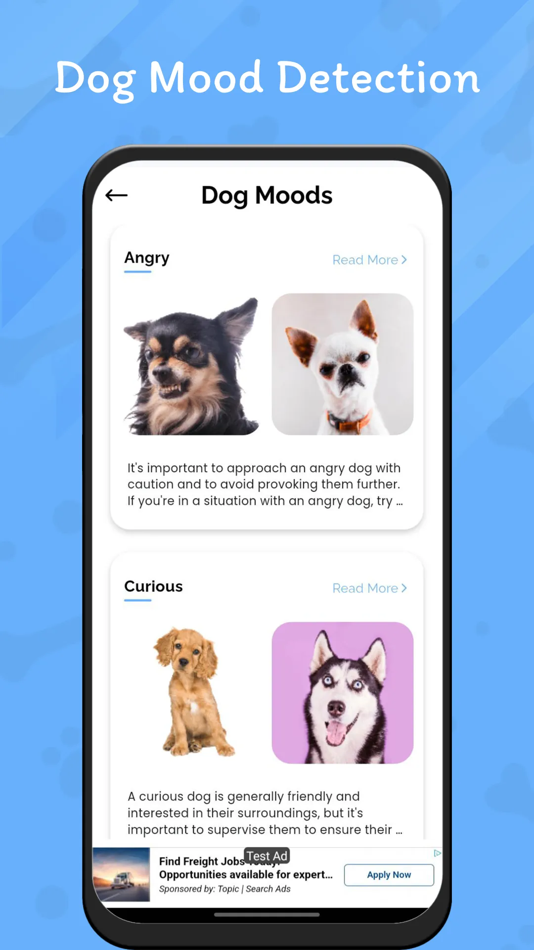 AI based Dog Breed Identifier | Indus Appstore | Screenshot