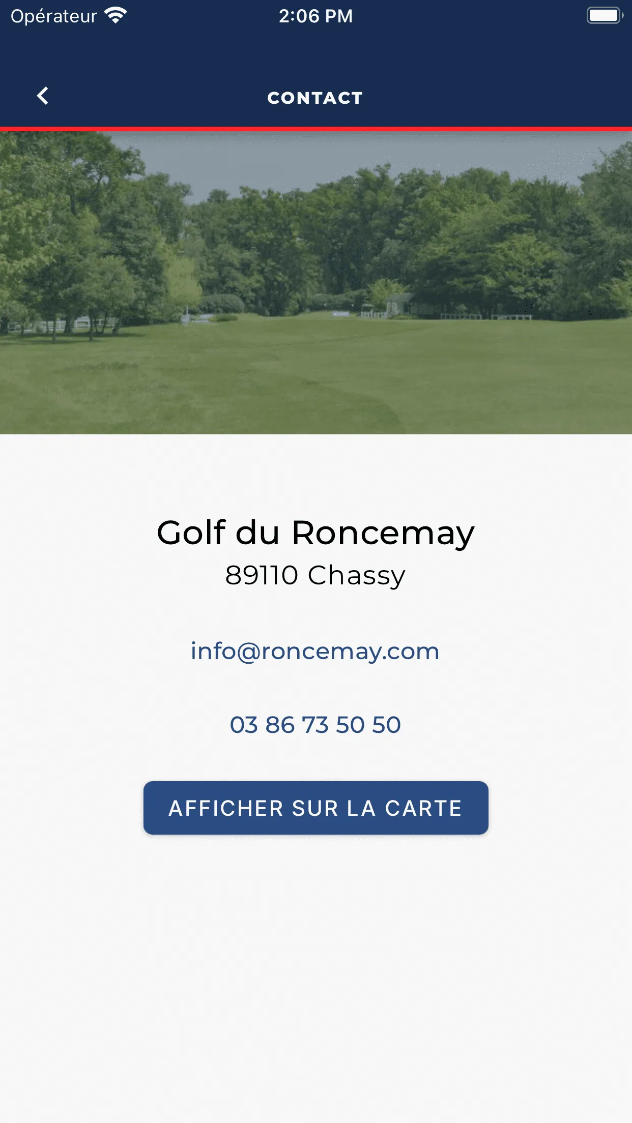 Golf du Roncemay | Indus Appstore | Screenshot