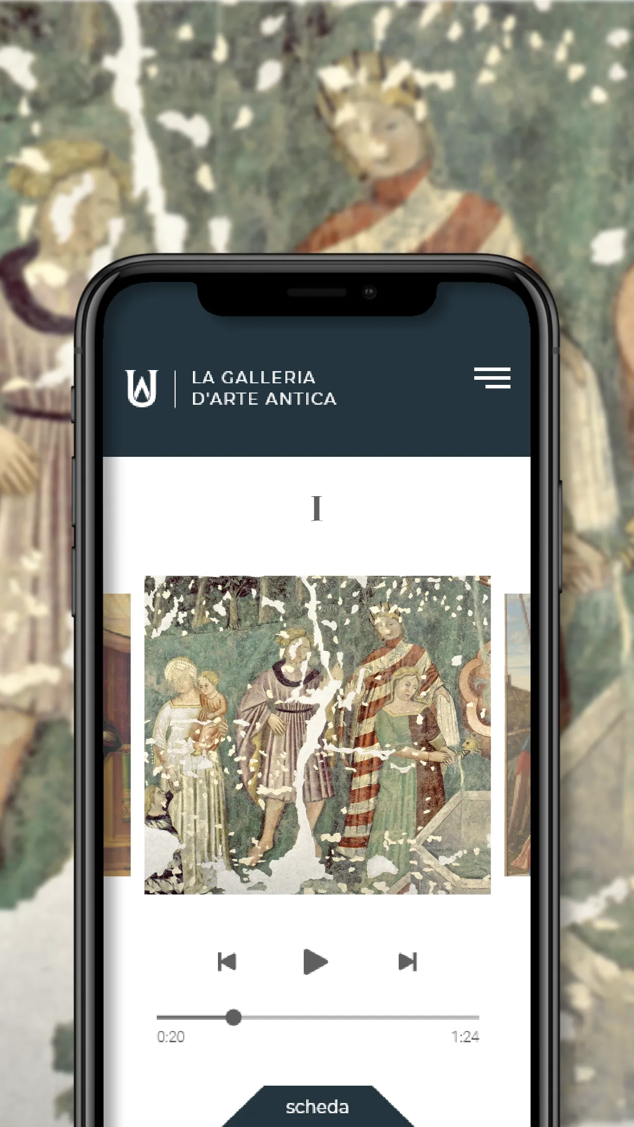 Multimedia Guide - Galleria d’ | Indus Appstore | Screenshot