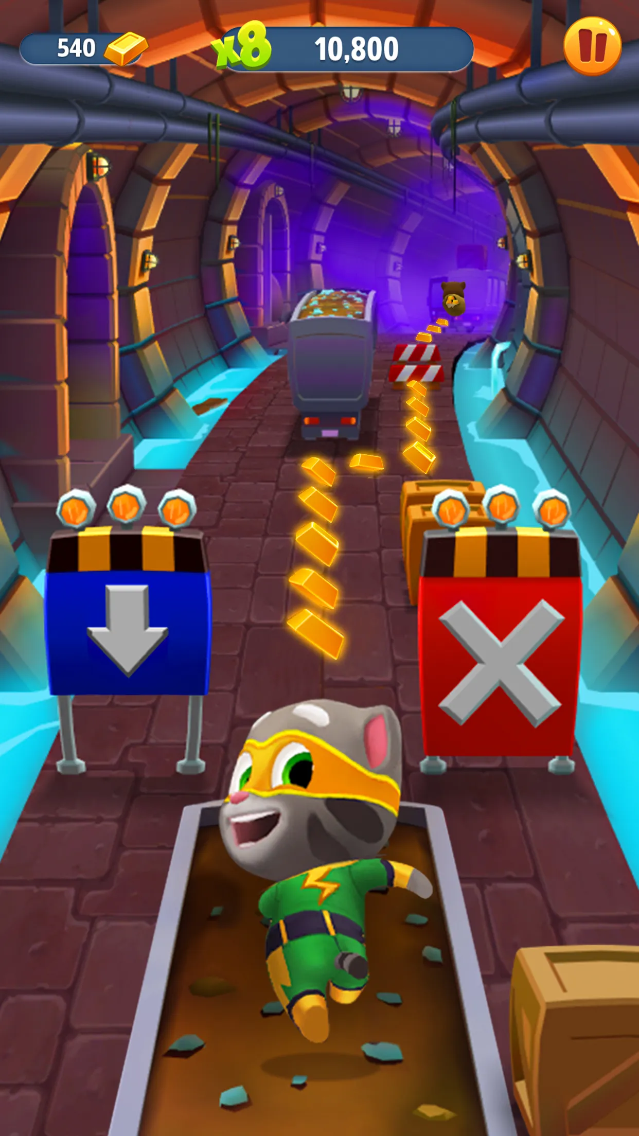 Talking Tom Gold Run | Indus Appstore | Screenshot