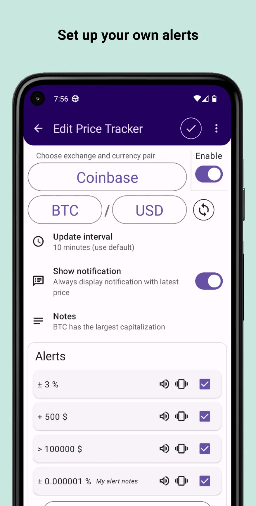 Crypto Alerts: Tracker, Widget - Apps on Indus Appstore