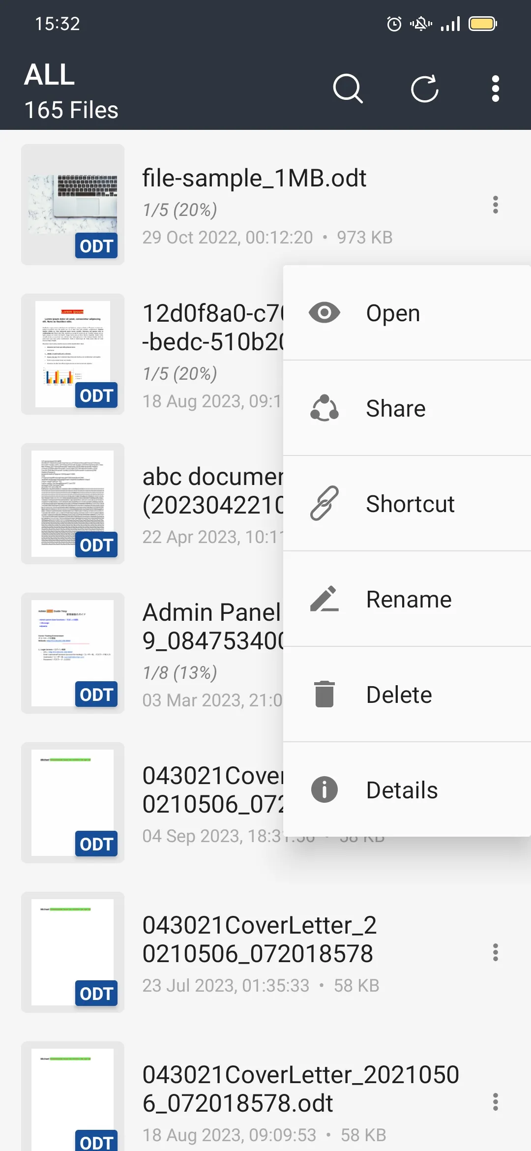 ODT Document Editor ODT Reader | Indus Appstore | Screenshot