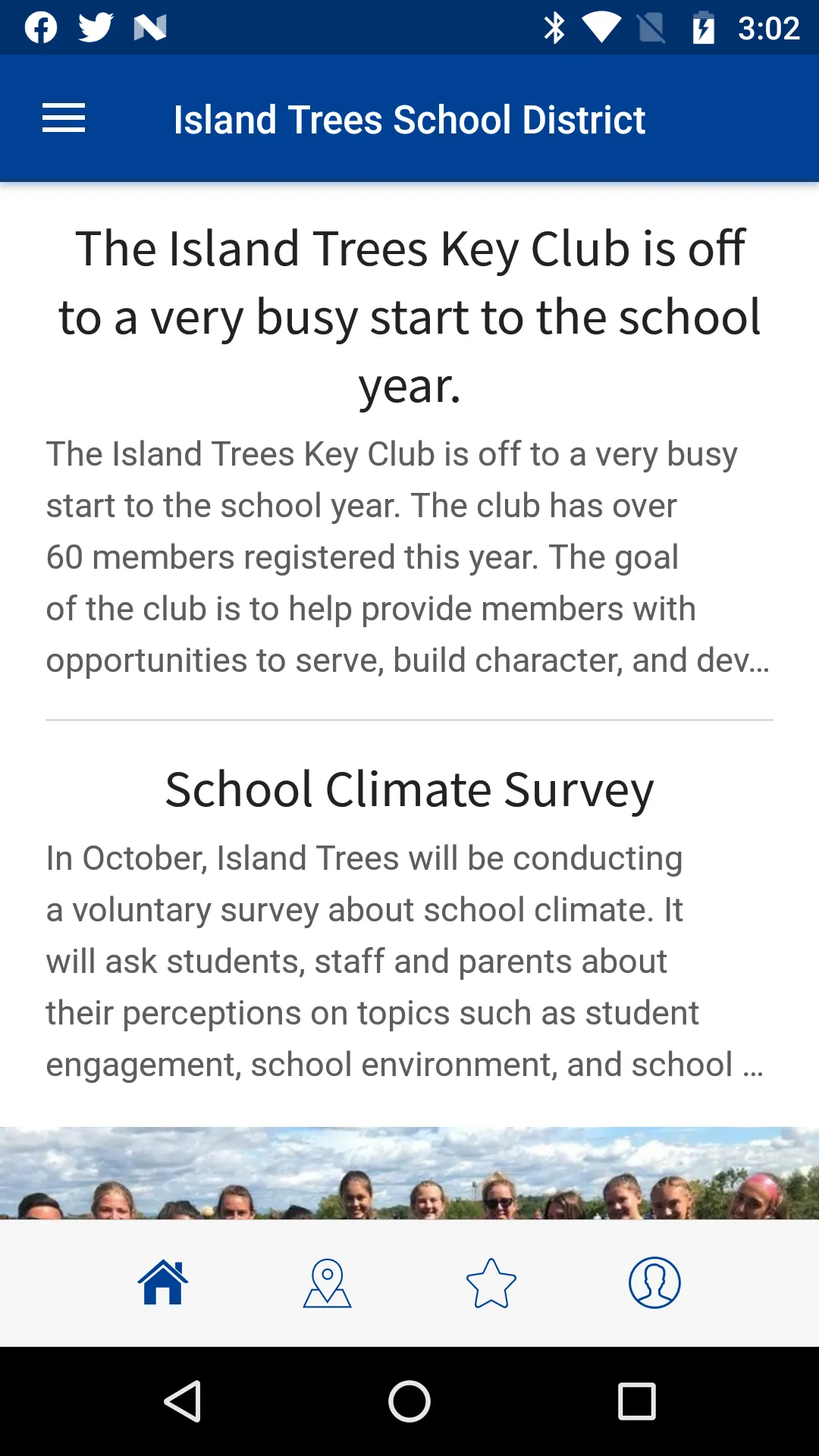 Island Trees School District | Indus Appstore | Screenshot