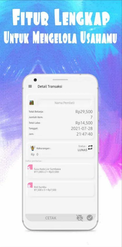 Kasirku - Aplikasi Mesin Kasir | Indus Appstore | Screenshot