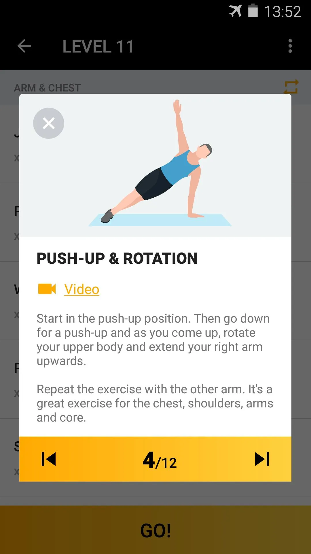 Home Workout for Men | Indus Appstore | Screenshot