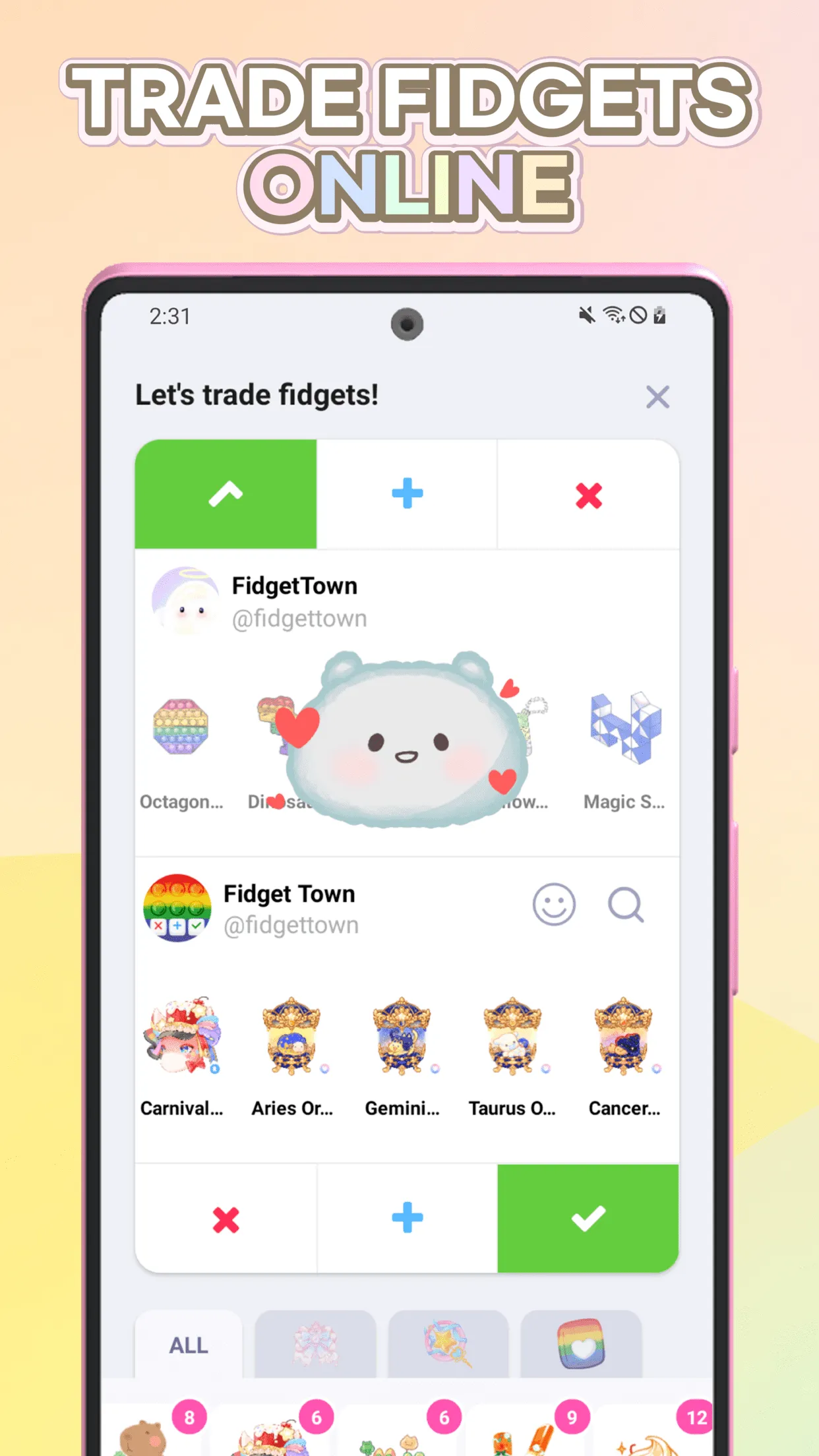Fidget Town - Fidget trading | Indus Appstore | Screenshot