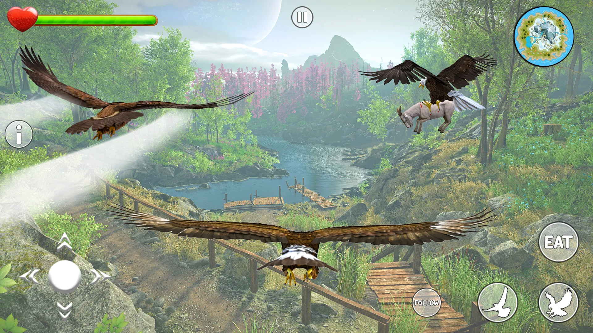 Falcon Eagle Simulator Games | Indus Appstore | Screenshot