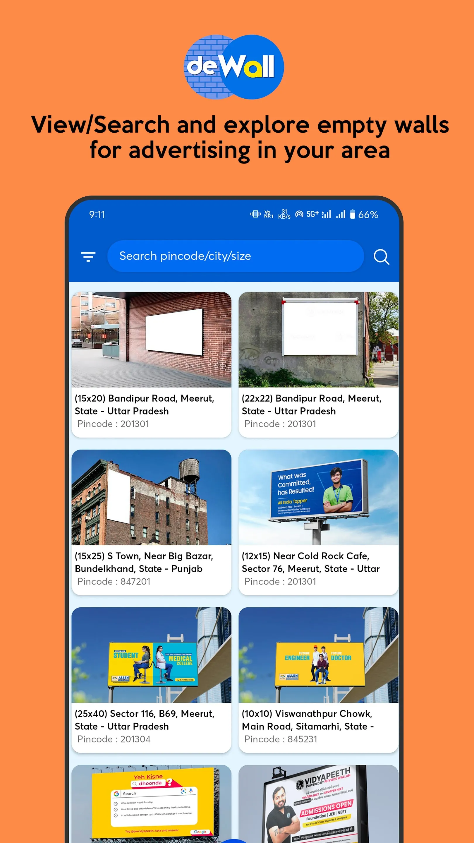 deWall Ads - Wall Advertising | Indus Appstore | Screenshot