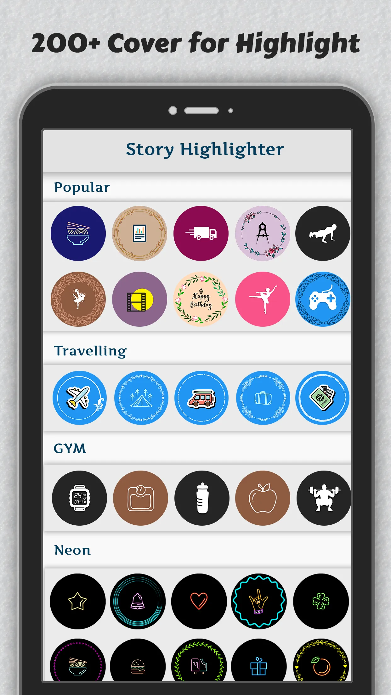 Highlight Cover Maker for Inst | Indus Appstore | Screenshot