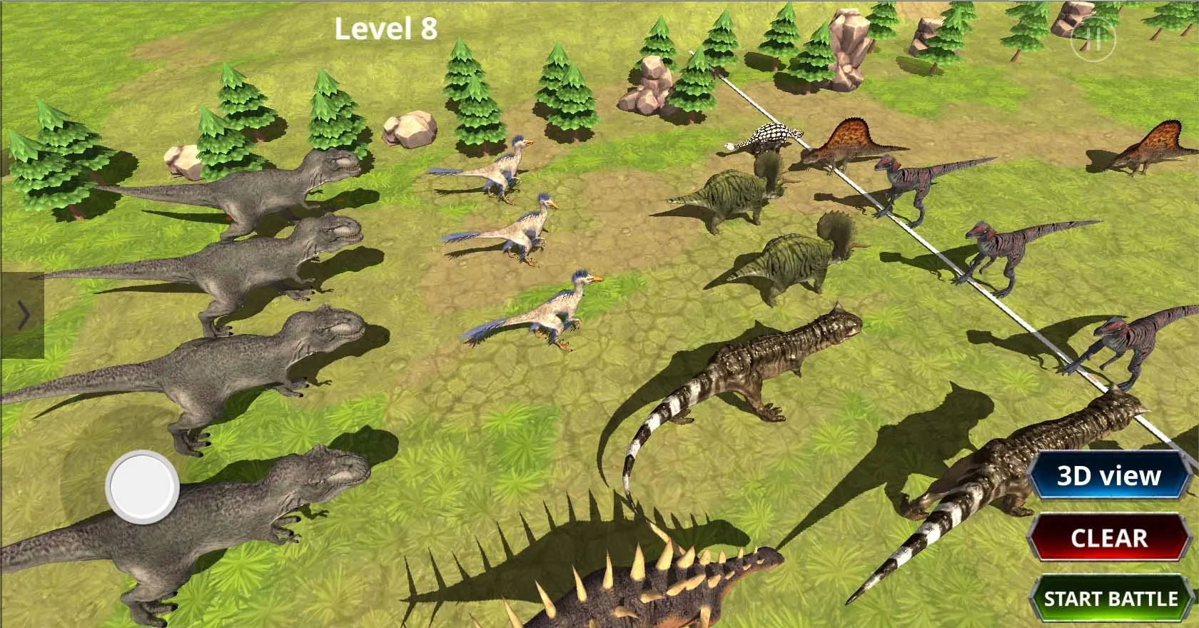 Jurassic Epic Dinosaur Battle | Indus Appstore | Screenshot