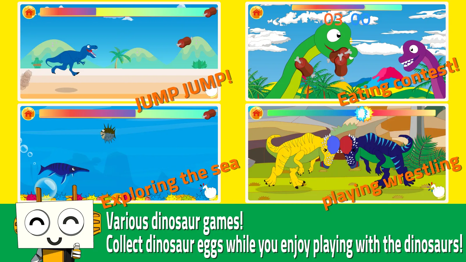 Dinosaur world Demo - Robota - | Indus Appstore | Screenshot