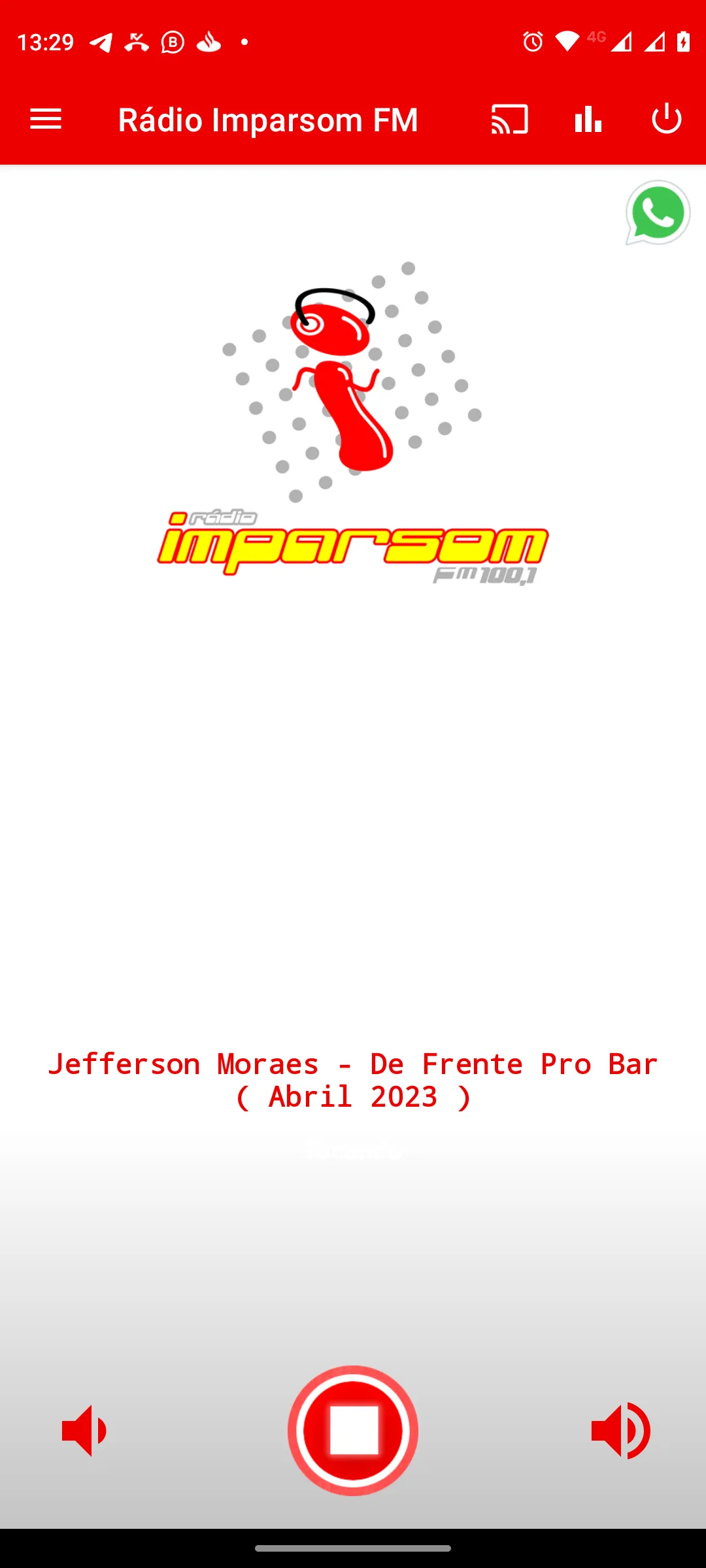 Rádio Imparsom FM | Indus Appstore | Screenshot