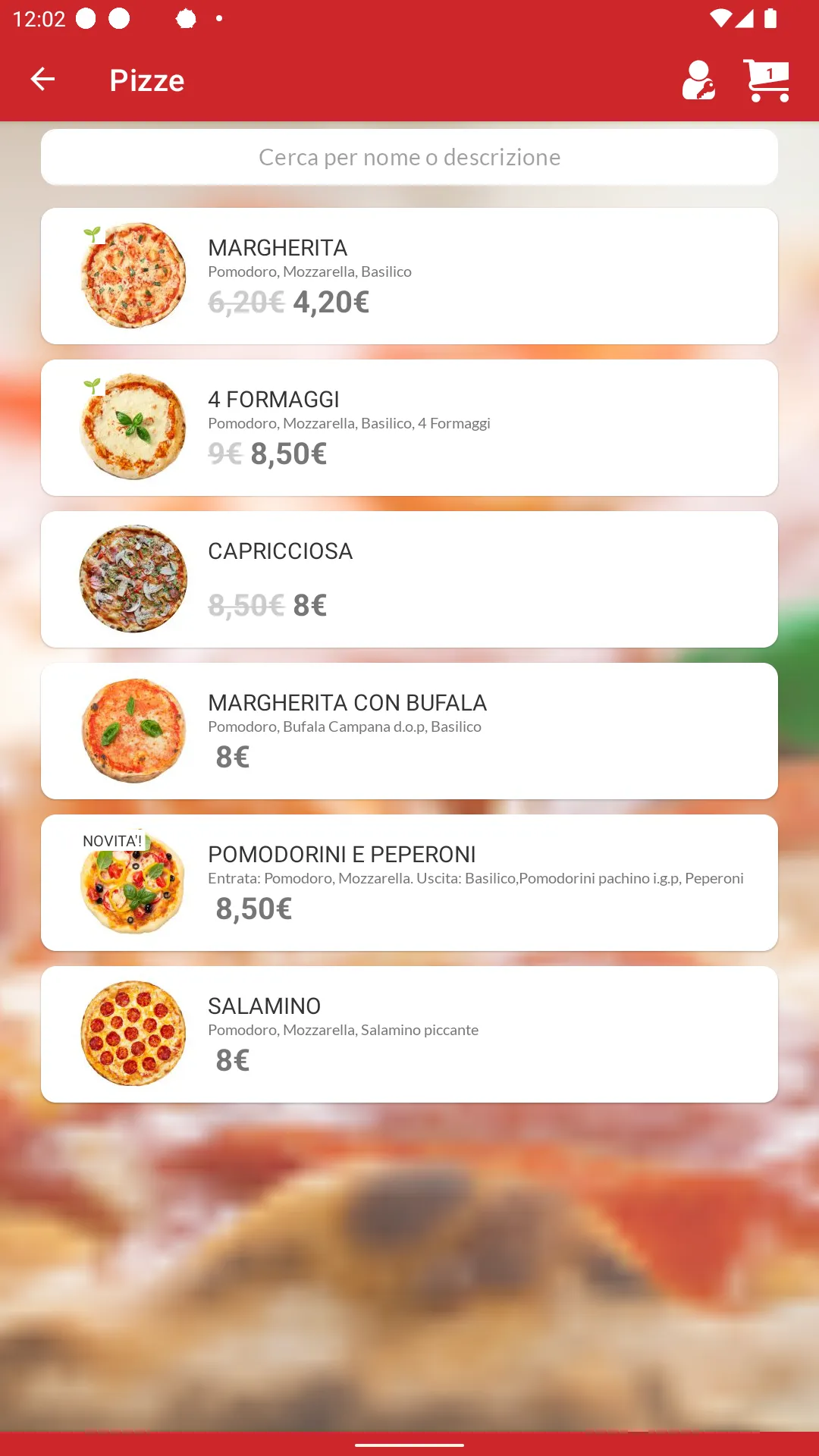 Ristorante Italia by Ordinalo | Indus Appstore | Screenshot