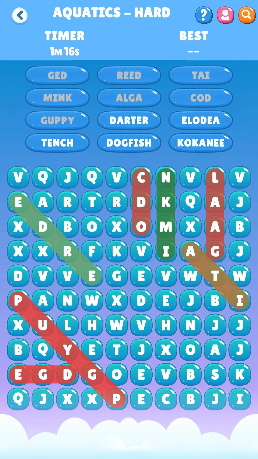 Word Search Scrambled | Indus Appstore | Screenshot