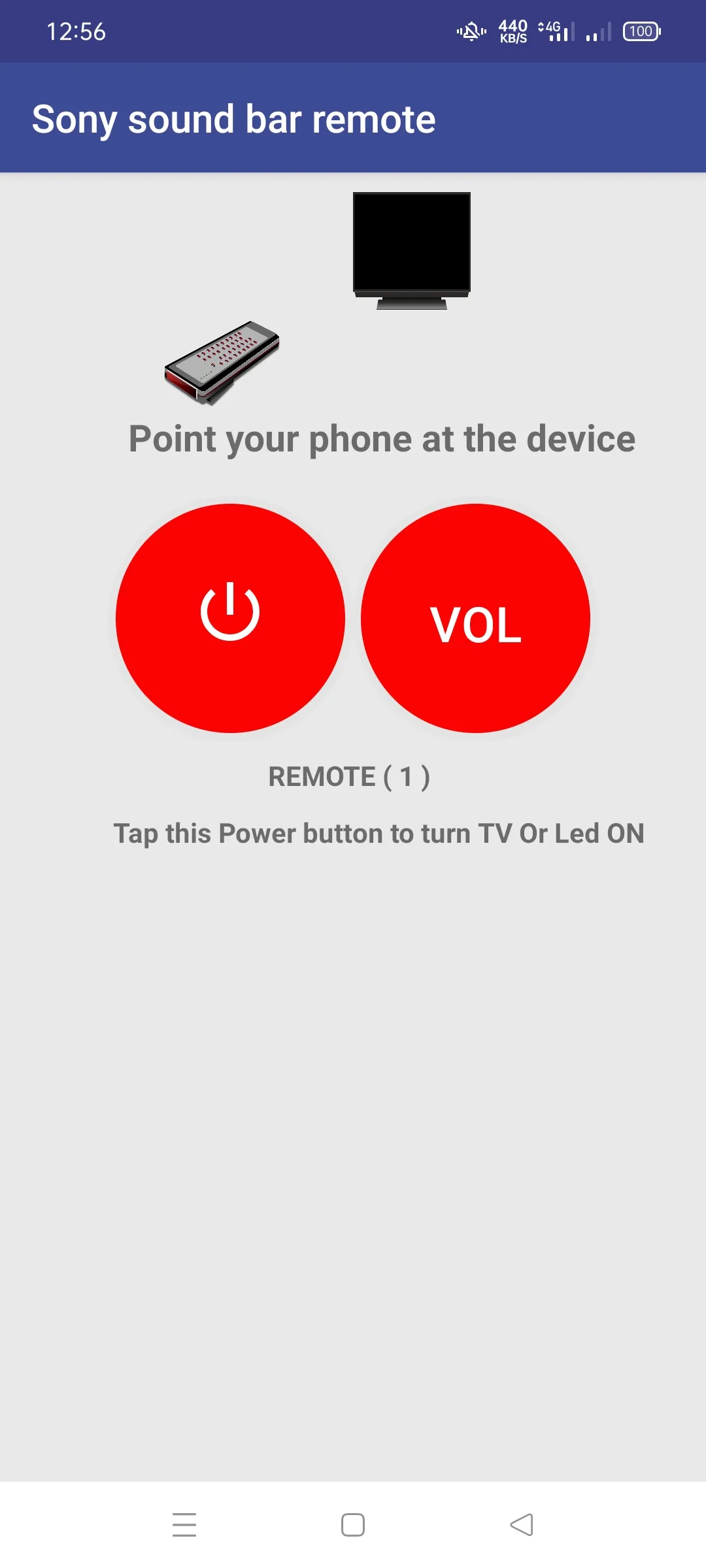 Sony sound bar remote | Indus Appstore | Screenshot