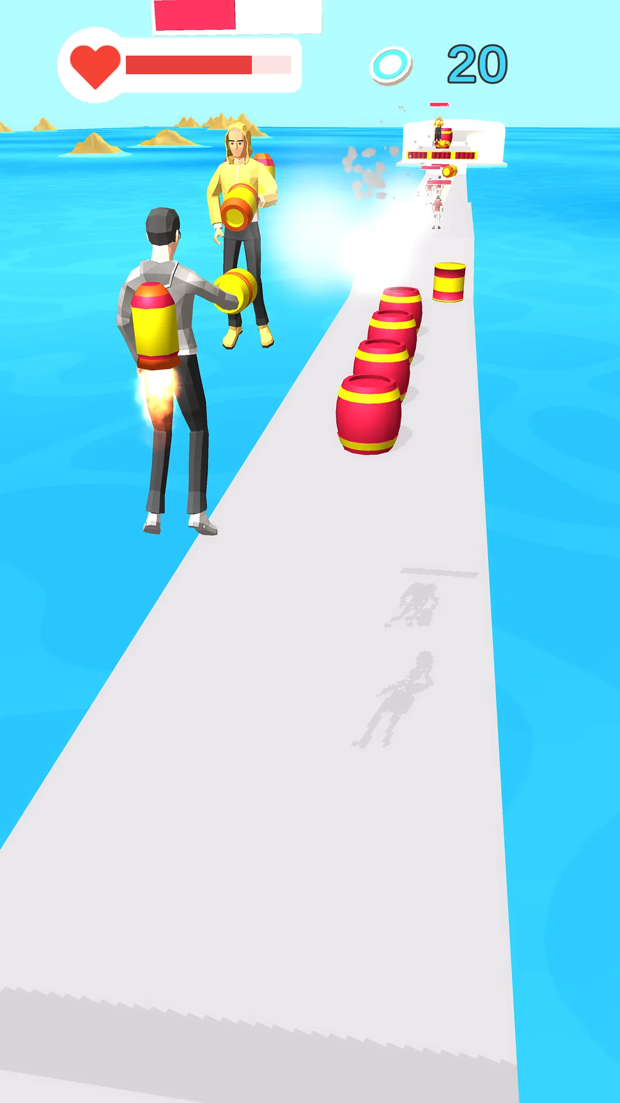 Rocket Man Run 2 | Indus Appstore | Screenshot