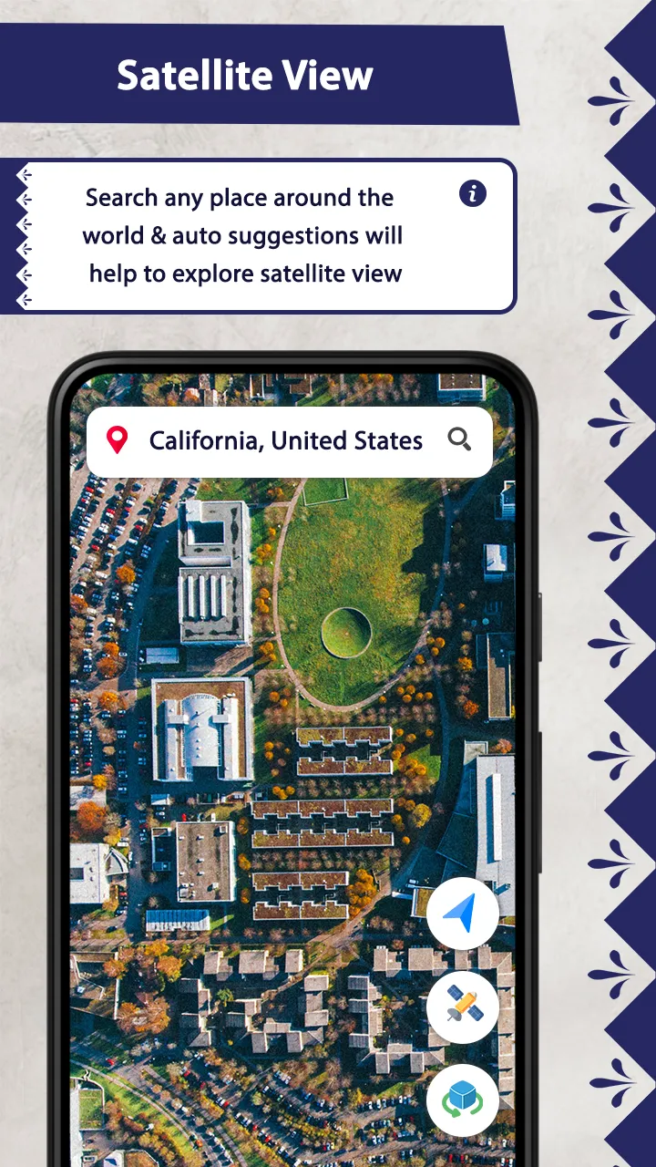 Earth Map Satellite | Indus Appstore | Screenshot