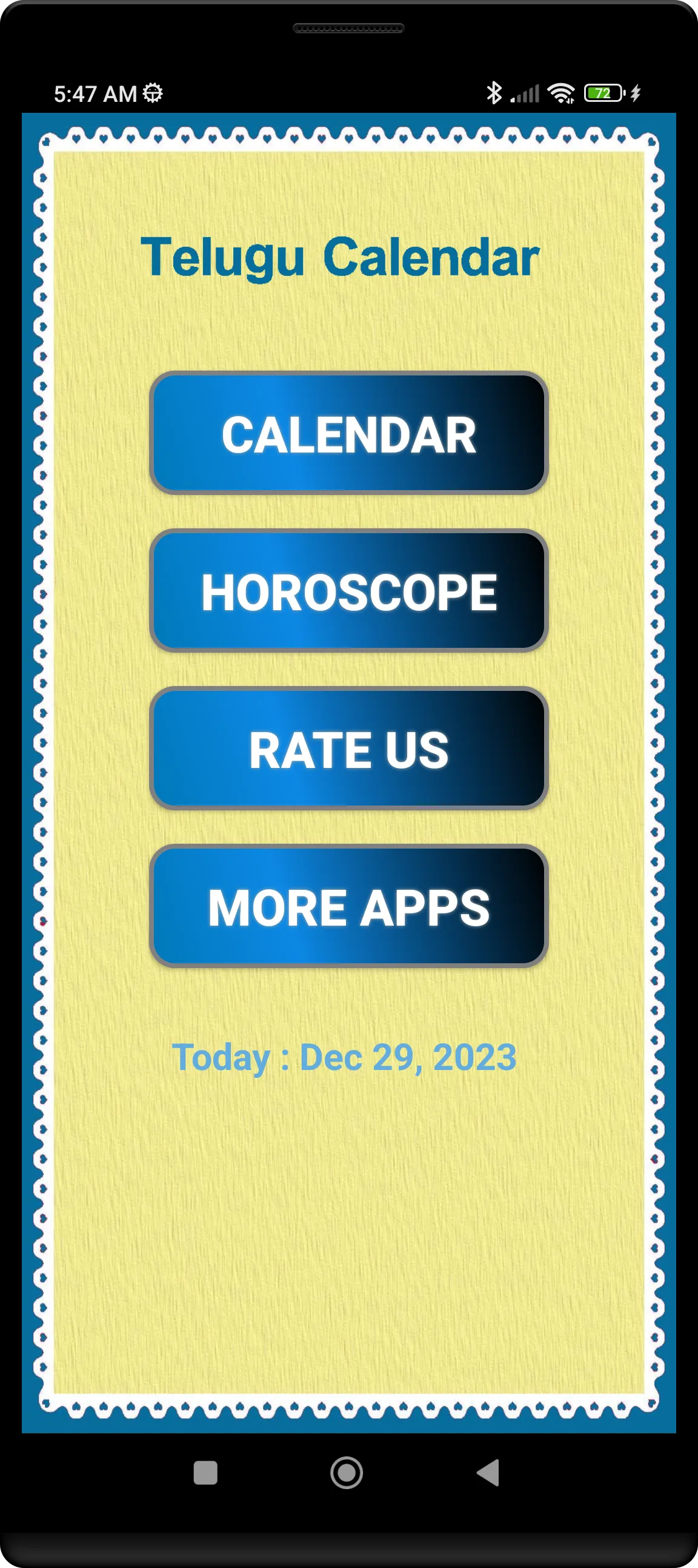 Telugu Calendar 2024 | Indus Appstore | Screenshot