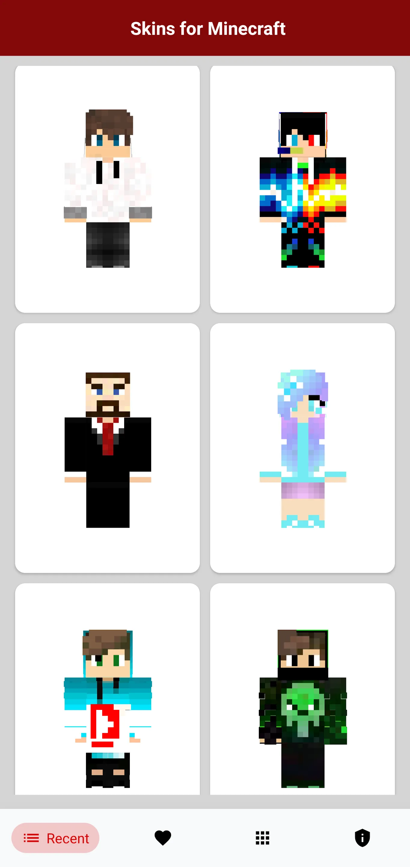 Youtubers Skins for Minecraft | Indus Appstore | Screenshot