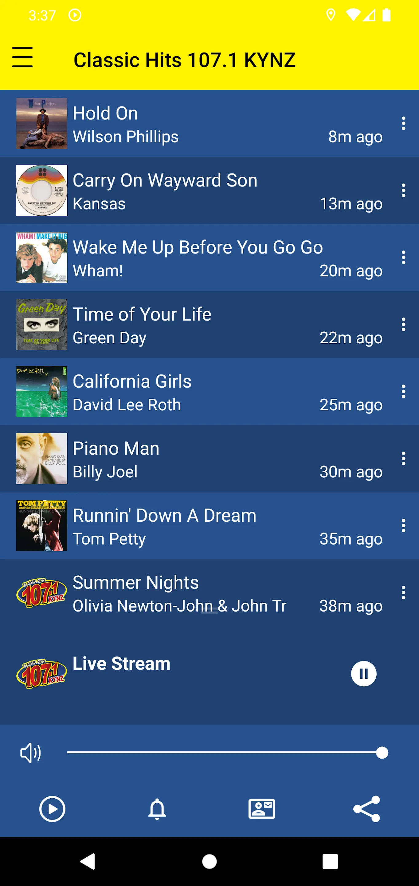 Classic Hits 107.1 | Indus Appstore | Screenshot