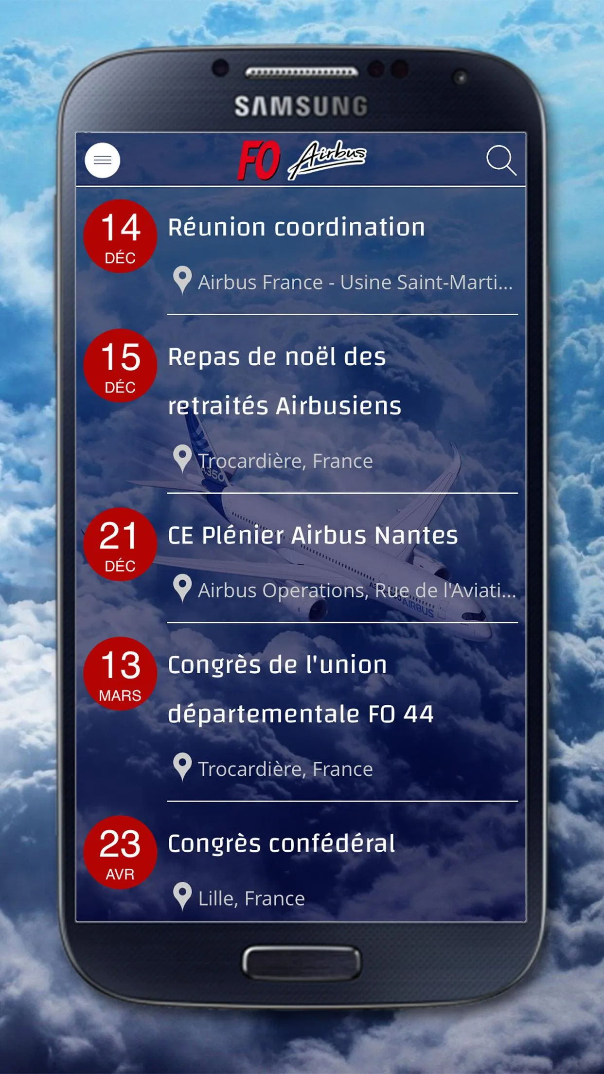 FO AIRBUS ATLANTIC Nantes | Indus Appstore | Screenshot