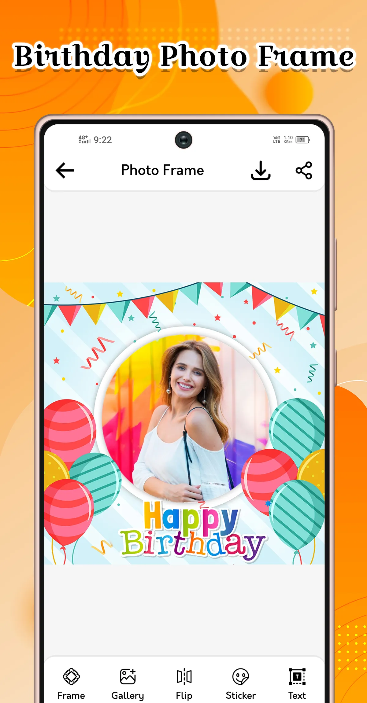 Birthday Song Video Maker | Indus Appstore | Screenshot