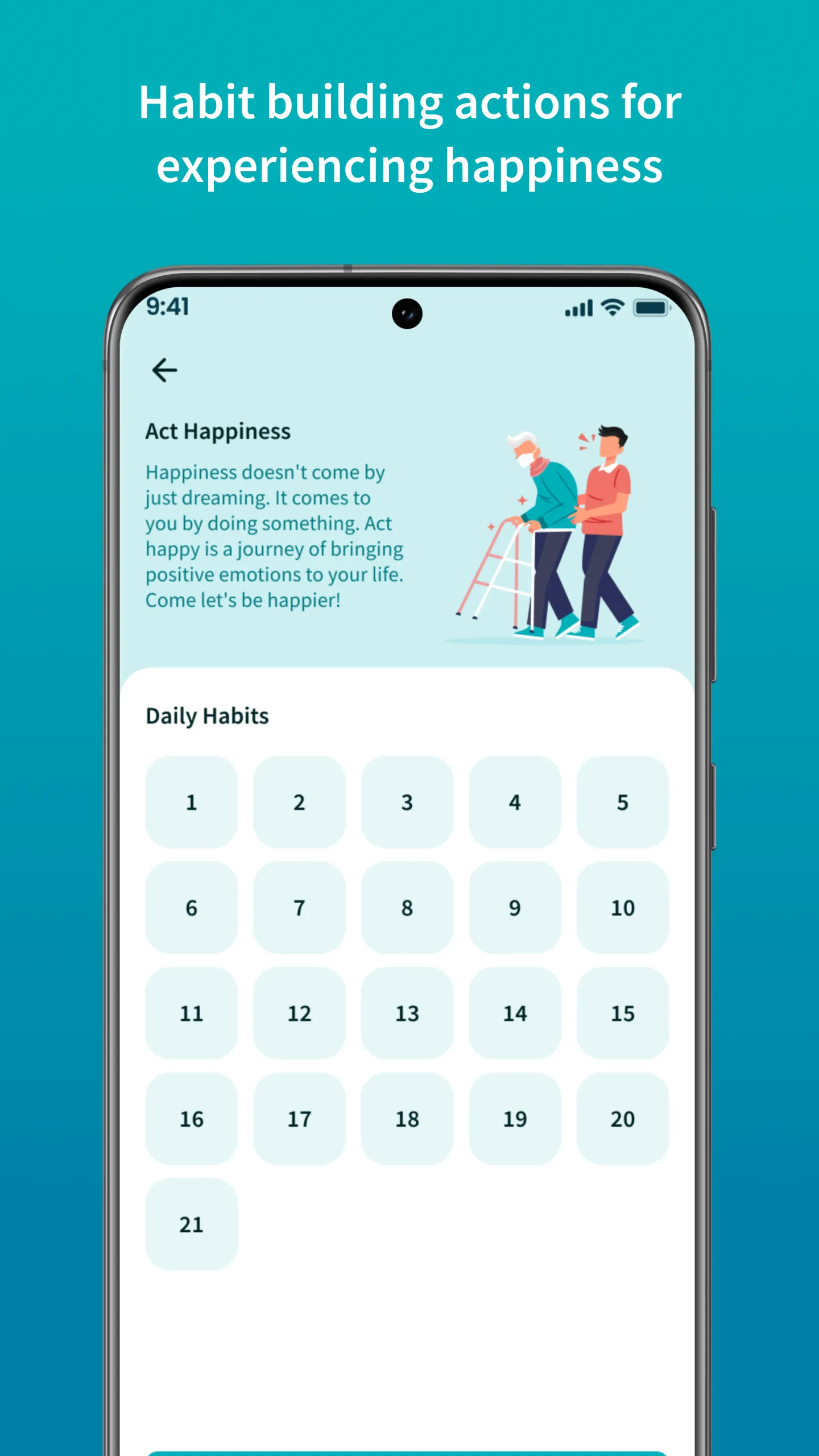 Happbit: 21 Days Challenge | Indus Appstore | Screenshot