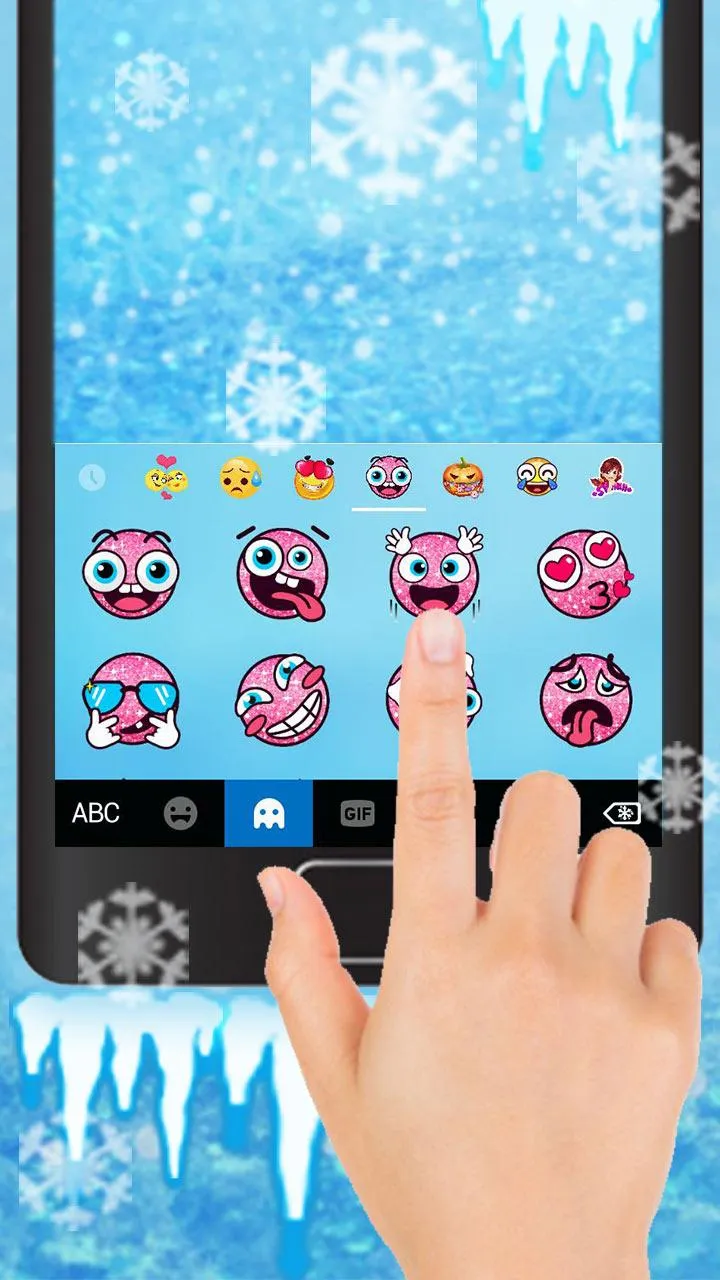 Cool Ice Keyboard Theme | Indus Appstore | Screenshot