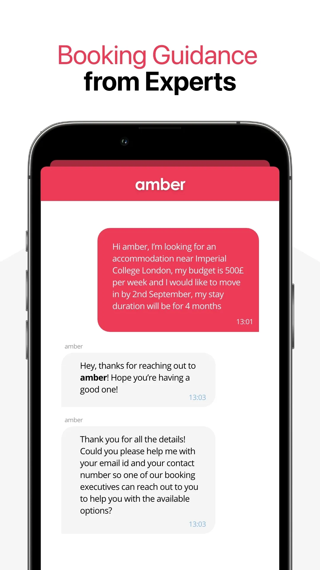 amber: find student apartments | Indus Appstore | Screenshot