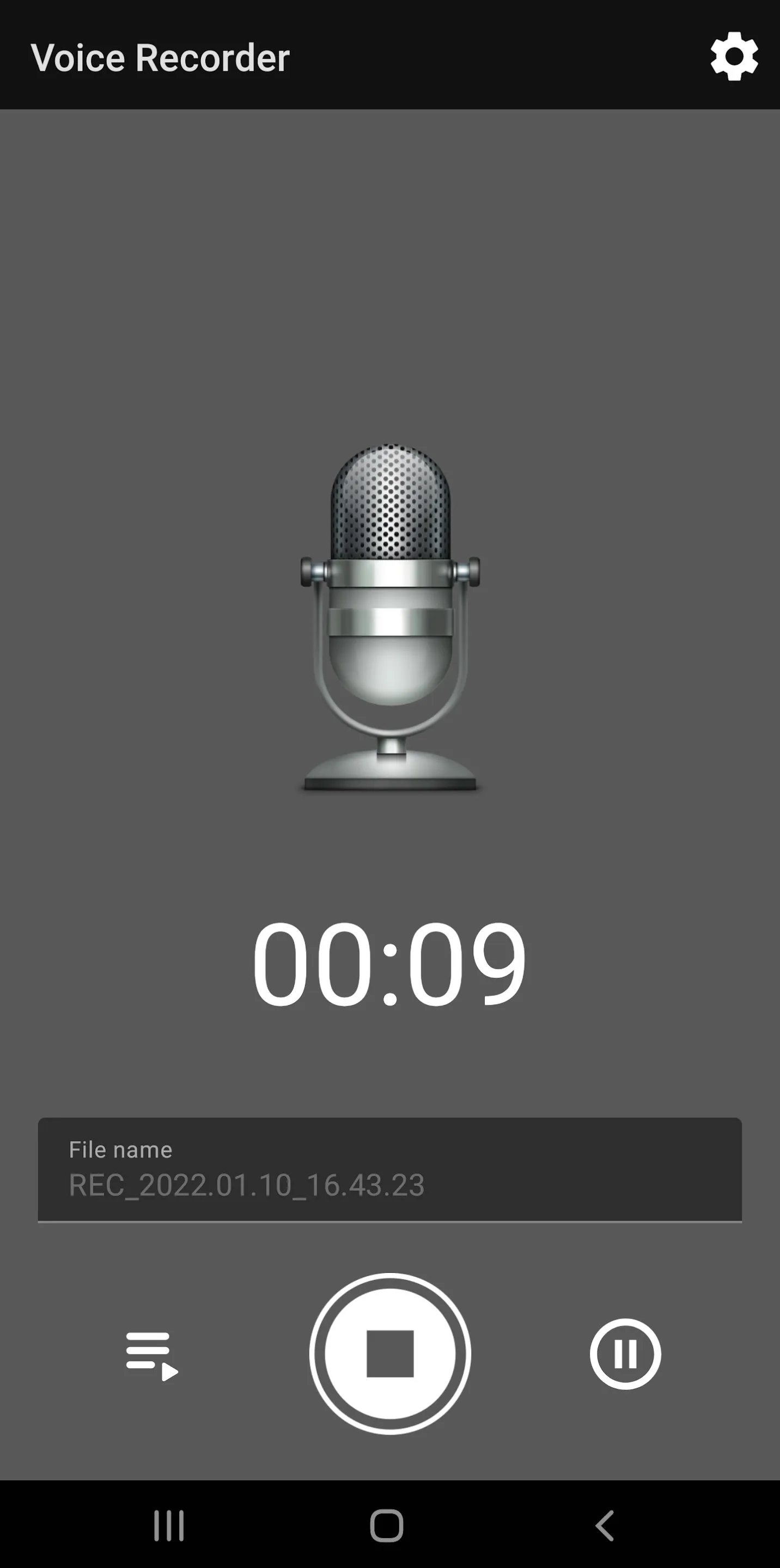 Voice Recorder | Indus Appstore | Screenshot