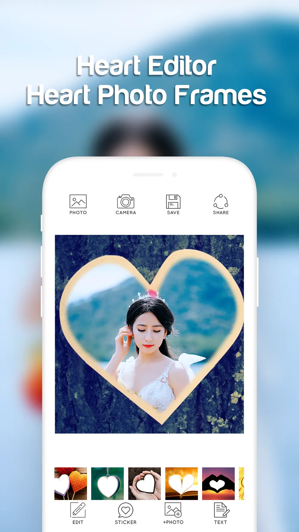 Heart Photo Frames | Indus Appstore | Screenshot