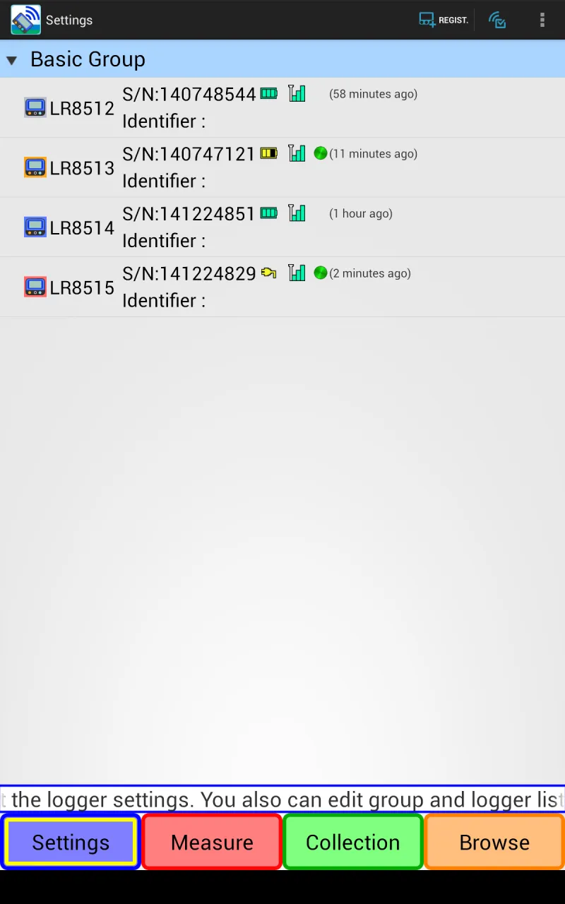 Wireless Logger Collector | Indus Appstore | Screenshot