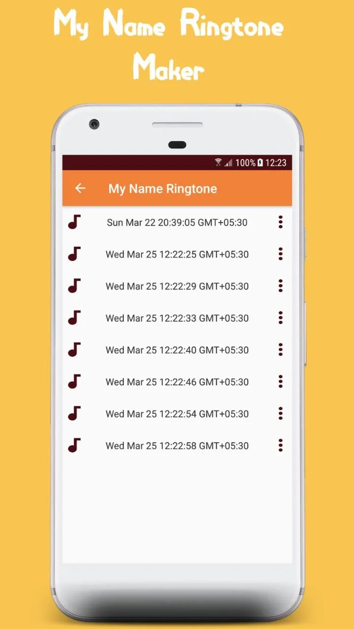My Name Ringtone Maker | Indus Appstore | Screenshot