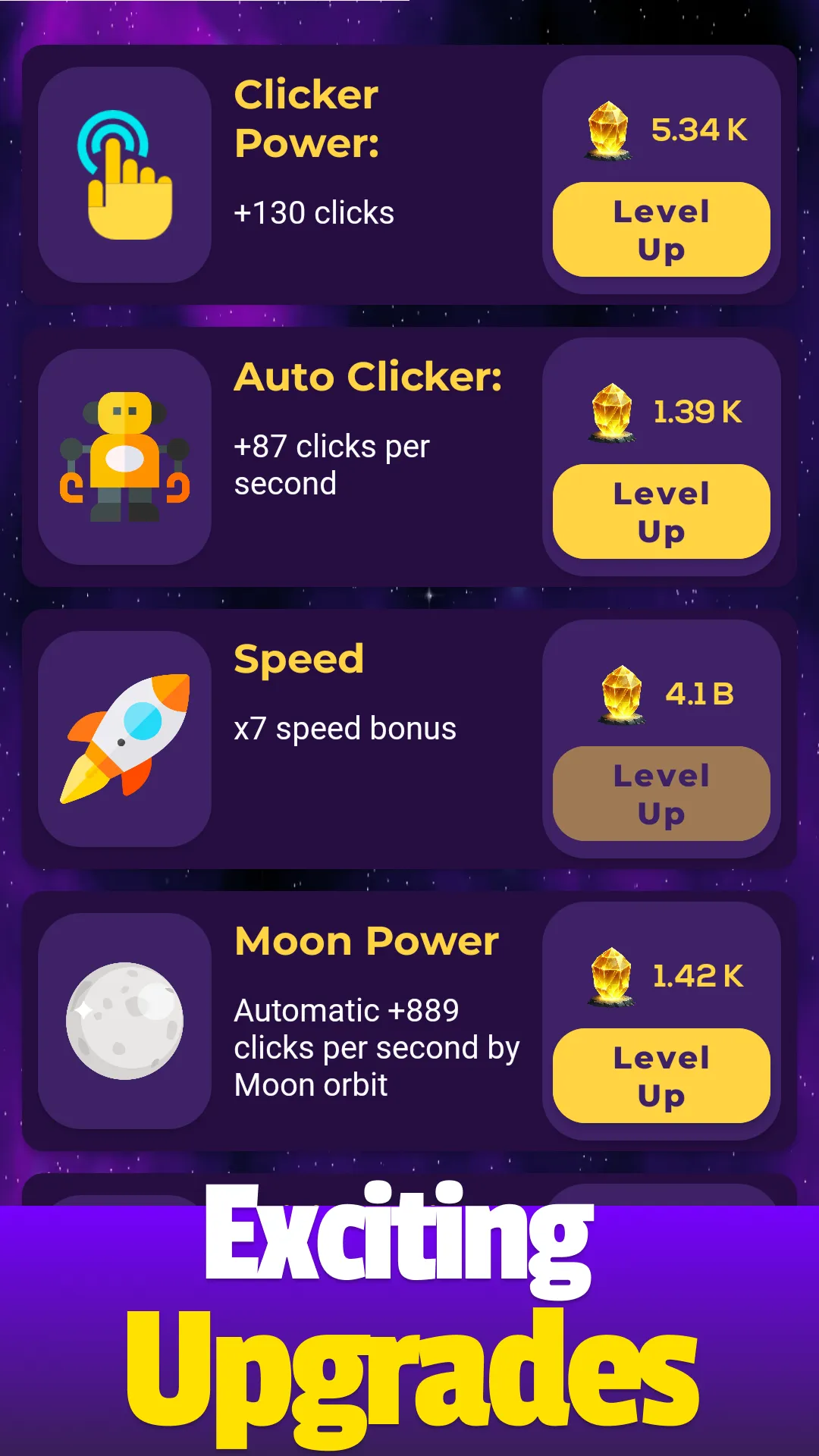 Idle Space: Planet Clicker | Indus Appstore | Screenshot