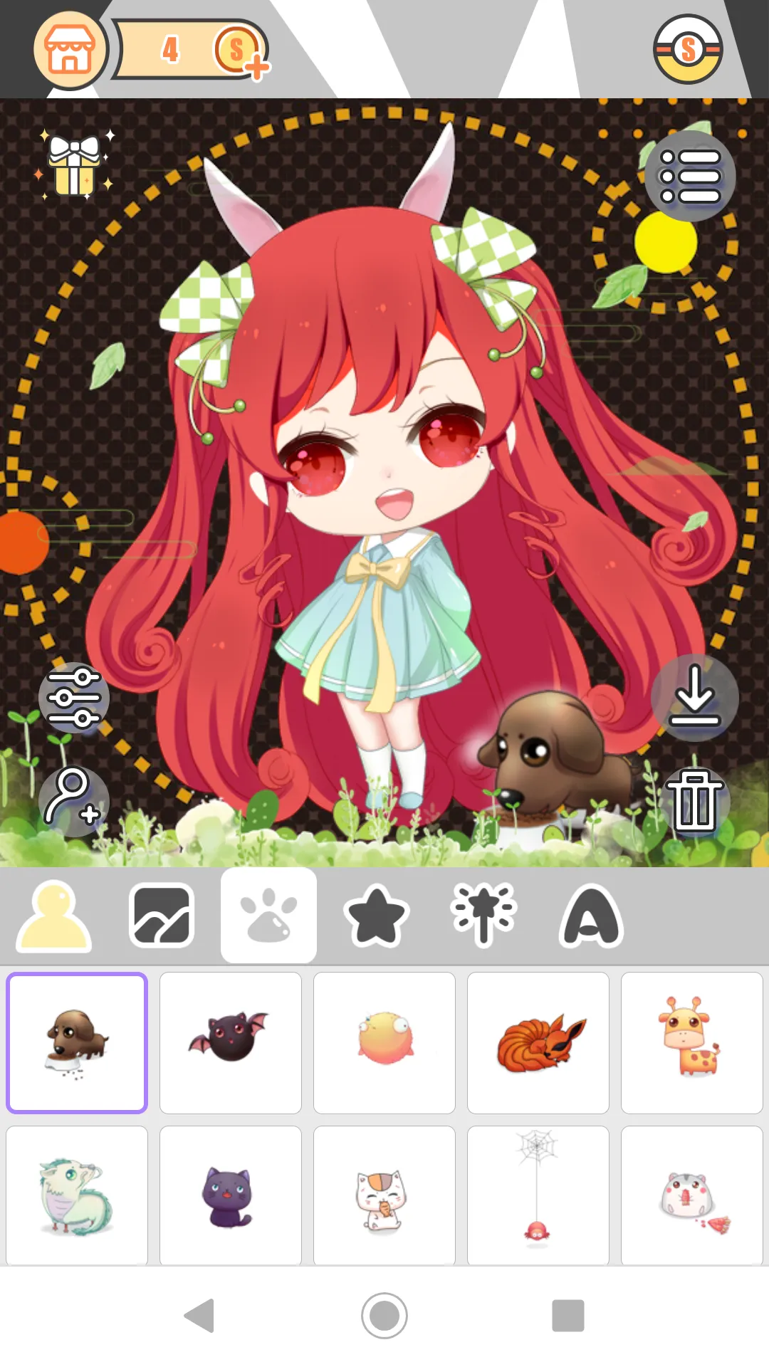 Cute Girl Avatar Factory | Indus Appstore | Screenshot