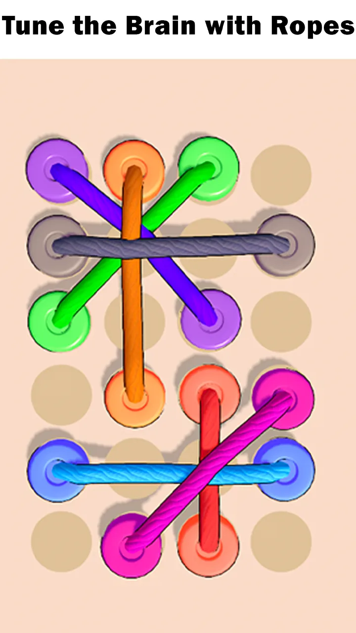 Twisted Rope Puzzle - Tangled | Indus Appstore | Screenshot