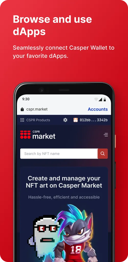 Casper Wallet | Indus Appstore | Screenshot