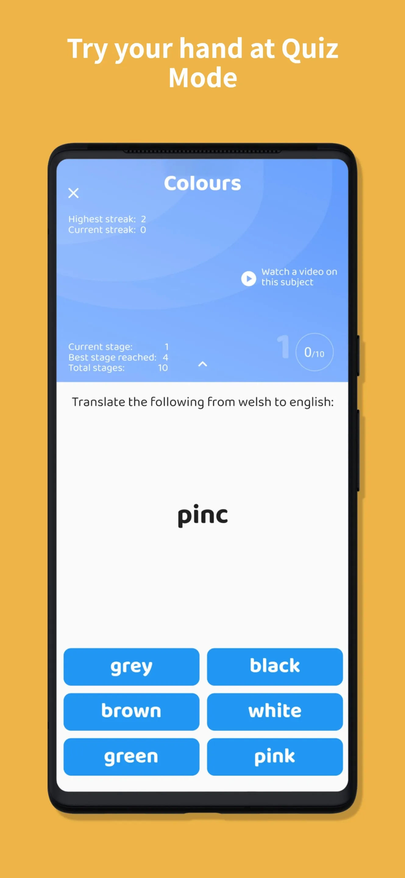 Welsh Language Trainer | Indus Appstore | Screenshot