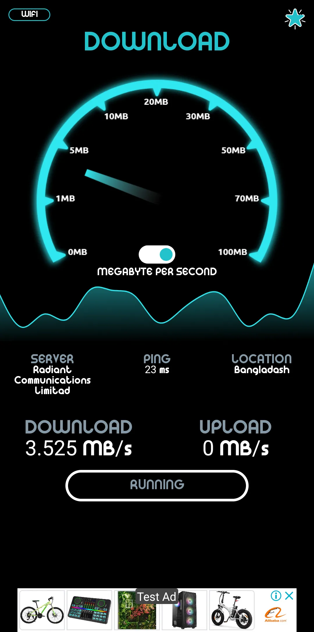 Internet Speed Test | Indus Appstore | Screenshot