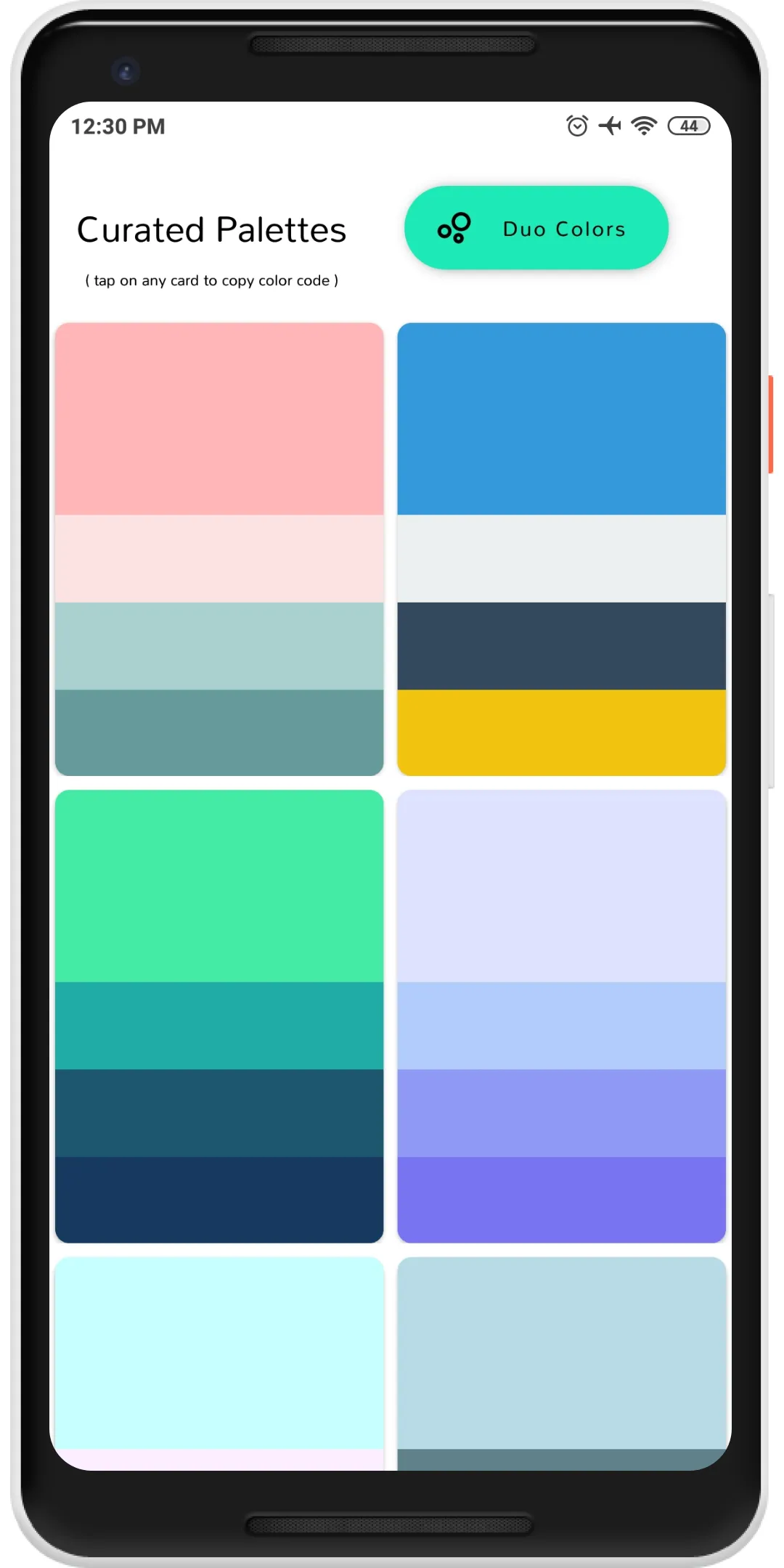 Material Design Color Palettes | Indus Appstore | Screenshot