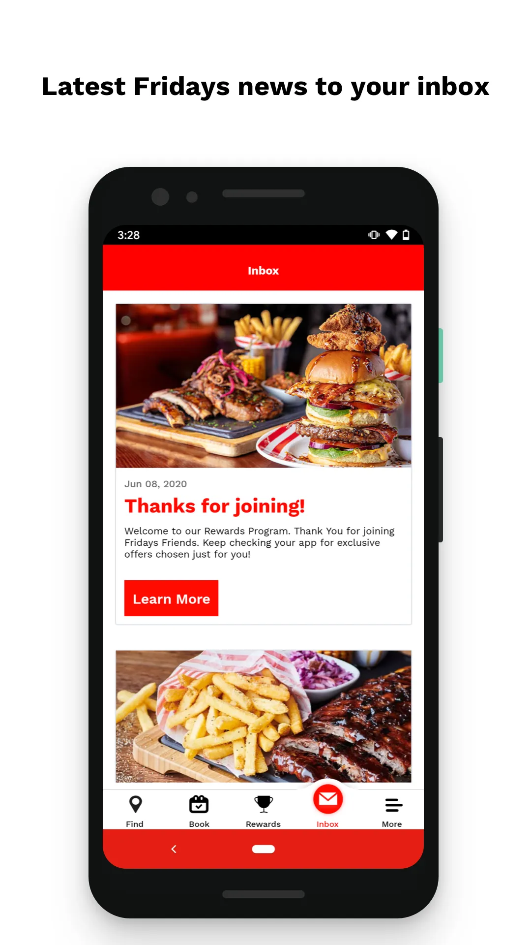 TGI Fridays UK | Indus Appstore | Screenshot