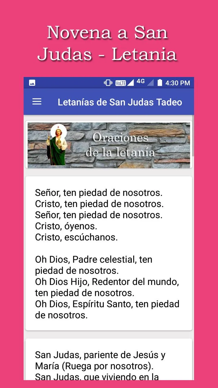 Novena a San Judas | Indus Appstore | Screenshot