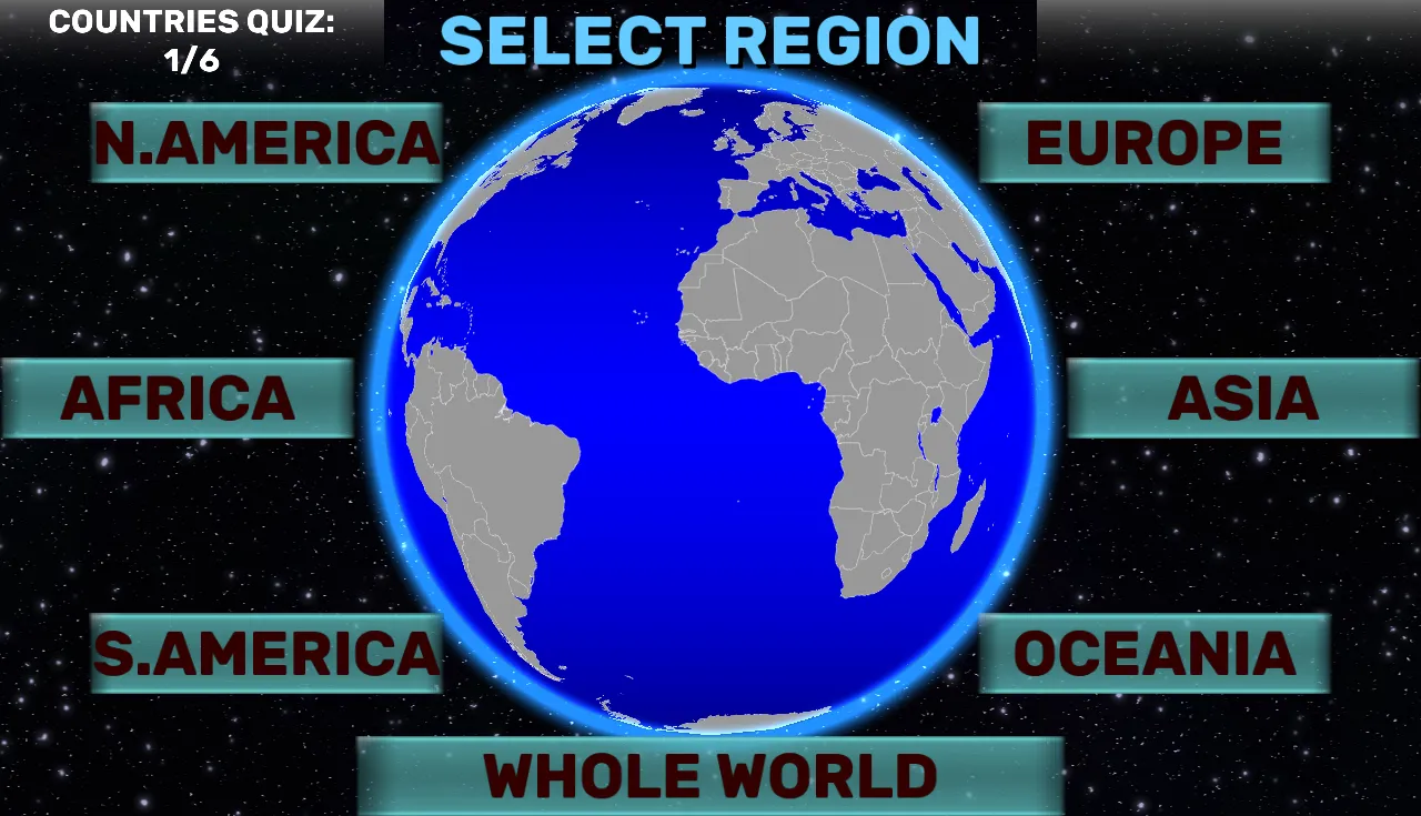 World Map Quiz: Coutries, Capi | Indus Appstore | Screenshot