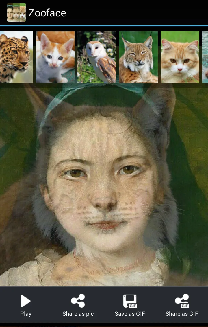 Zooface - GIF Animal Morph | Indus Appstore | Screenshot