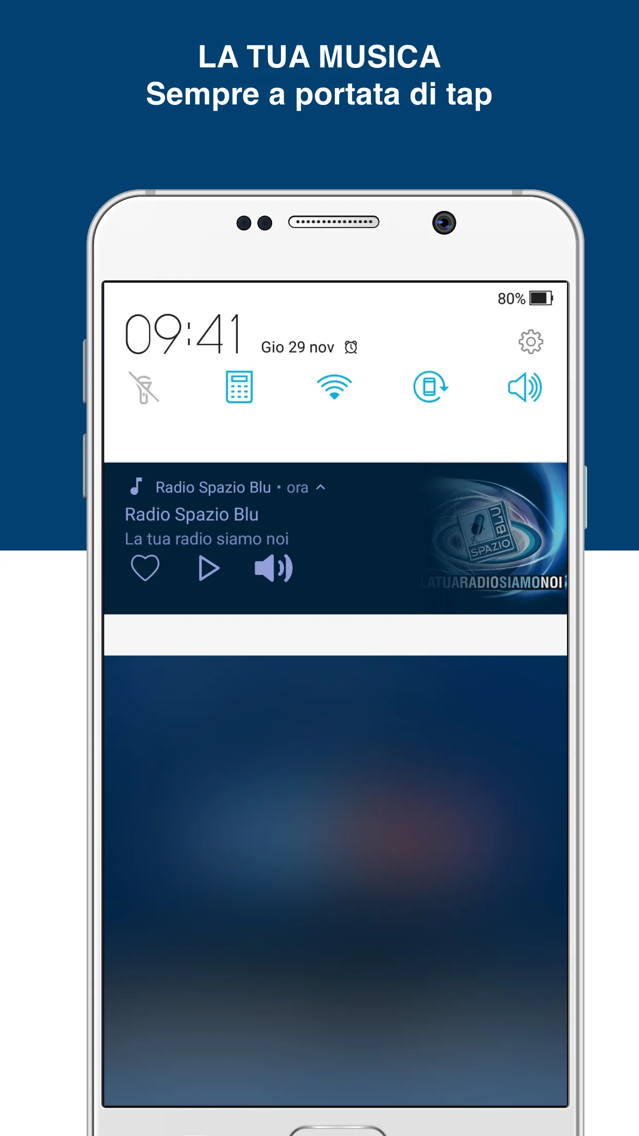 Radio Spazio Blu | Indus Appstore | Screenshot