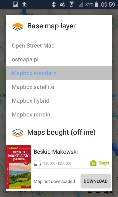 Traseo. Offline maps & trails. | Indus Appstore | Screenshot