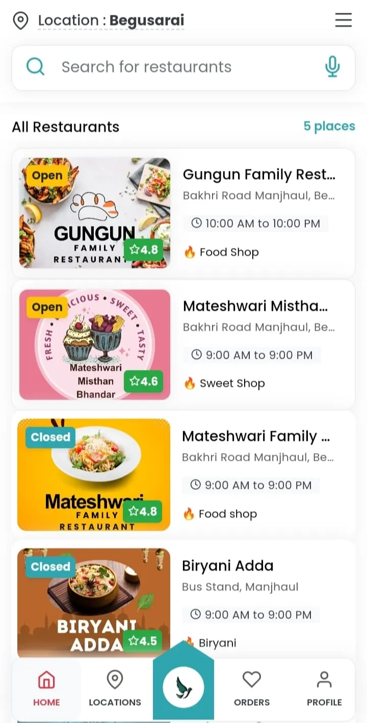 Sandesh - Order Food Online | Indus Appstore | Screenshot