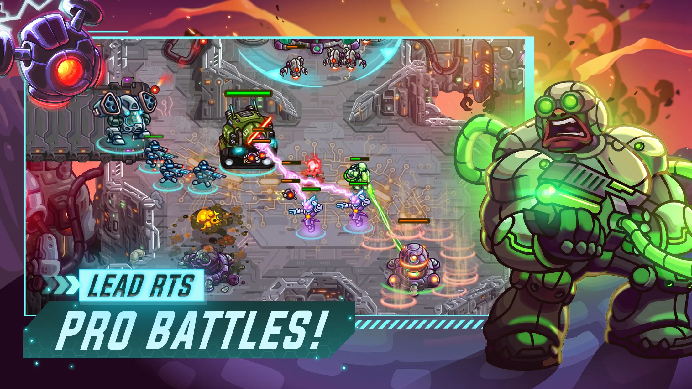 Iron Marines Offline Strategy | Indus Appstore | Screenshot